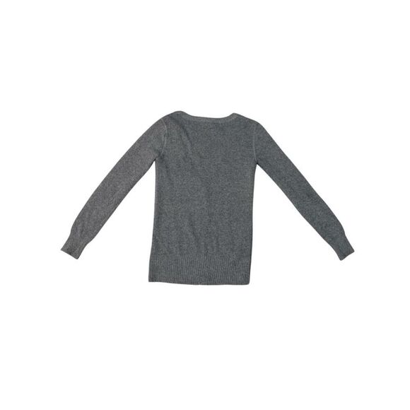 AÉROPOSTALE Gray Long Line Cardigan Sweater Wool Size-Small - Picture 3 of 7